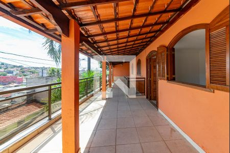Varanda da Sala de casa à venda com 3 quartos, 270m² em Palmeiras, Belo Horizonte