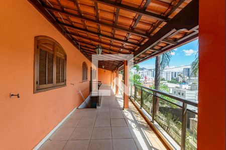 Varanda da Sala de casa à venda com 3 quartos, 270m² em Palmeiras, Belo Horizonte