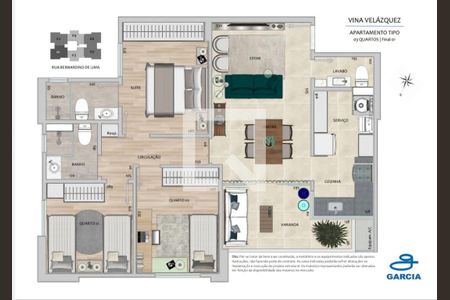 Apartamento à venda com 3 quartos, 85m² em Gutierrez, Belo Horizonte