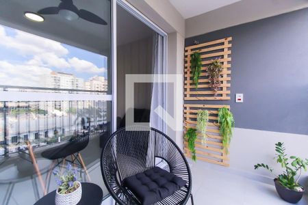 Varanda de apartamento para alugar com 1 quarto, 31m² em Belenzinho, São Paulo