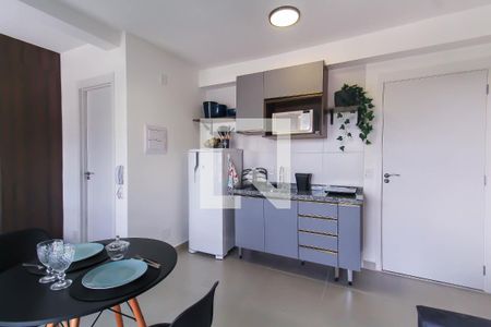 Sala/Cozinha de apartamento para alugar com 1 quarto, 31m² em Belenzinho, São Paulo