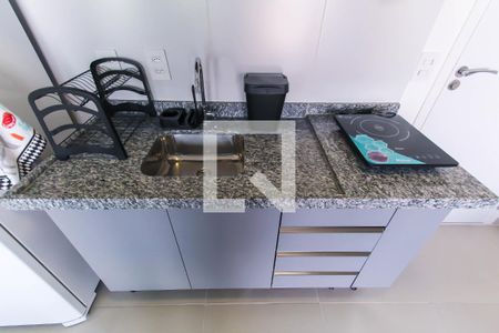 Sala/Cozinha de apartamento para alugar com 1 quarto, 31m² em Belenzinho, São Paulo