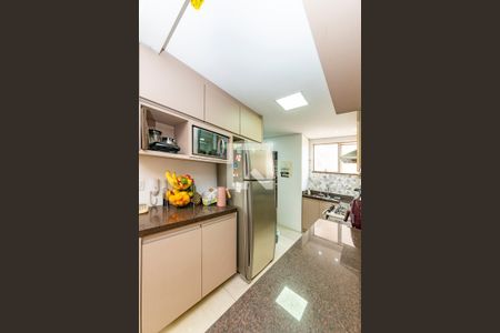Cozinha de apartamento à venda com 3 quartos, 80m² em Cidade Jardim, Belo Horizonte
