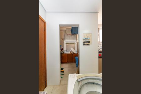 Área de Serviço de apartamento à venda com 3 quartos, 80m² em Cidade Jardim, Belo Horizonte