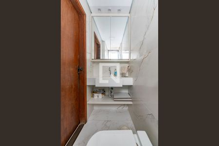 Banheiro da Suíte de apartamento à venda com 3 quartos, 80m² em Cidade Jardim, Belo Horizonte