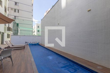 Área comum - Piscina de apartamento à venda com 3 quartos, 129m² em Gutierrez, Belo Horizonte