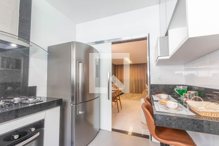 Cozinha de apartamento à venda com 3 quartos, 129m² em Gutierrez, Belo Horizonte
