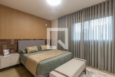 Suíte de apartamento à venda com 3 quartos, 129m² em Gutierrez, Belo Horizonte