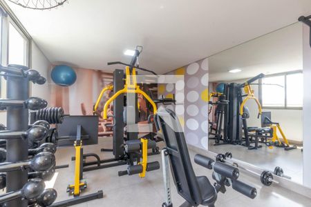 Área comum - Academia de apartamento à venda com 3 quartos, 129m² em Gutierrez, Belo Horizonte