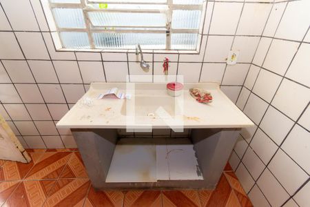 Cozinha de casa para alugar com 1 quarto, 40m² em Chácara Belenzinho, São Paulo