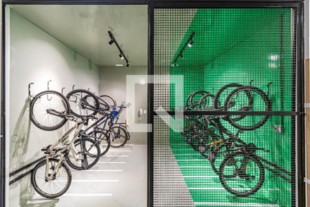 Área comum - Bicicletário de kitnet/studio à venda com 1 quarto, 26m² em Campo Belo, São Paulo