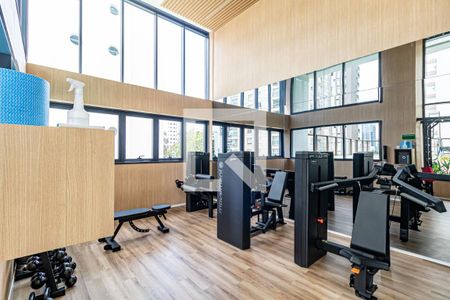 Área comum - Academia de kitnet/studio à venda com 1 quarto, 26m² em Campo Belo, São Paulo