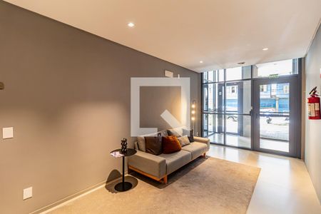 Hall de kitnet/studio para alugar com 1 quarto, 26m² em Campo Belo, São Paulo