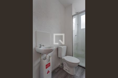 Banheiro de apartamento para alugar com 2 quartos, 42m² em Mário Quintana, Porto Alegre
