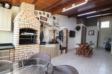 Espaço Gourmet de casa à venda com 2 quartos, 136m² em Parque Novo Oratório, Santo André