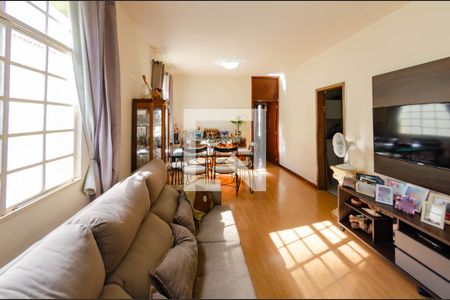 Sala de apartamento à venda com 3 quartos, 101m² em Nova Suíça, Belo Horizonte