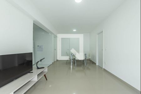 Sala de apartamento para alugar com 1 quarto, 50m² em Jardim das Acacias, São Paulo