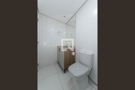 Banheiro da Suíte de apartamento para alugar com 1 quarto, 50m² em Jardim das Acacias, São Paulo