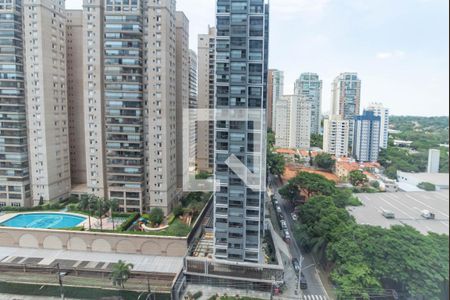 Varanda - Vista de apartamento para alugar com 1 quarto, 50m² em Jardim das Acacias, São Paulo