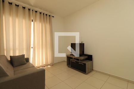 Sala de apartamento para alugar com 1 quarto, 54m² em Jardim Nova Alianca Sul, Ribeirão Preto