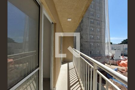 Varanda da Sala de apartamento para alugar com 1 quarto, 40m² em Socorro, São Paulo