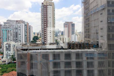 Vista da Varanda de kitnet/studio para alugar com 0 quarto, 32m² em Jardim das Acacias, São Paulo