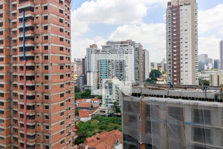 Vista da Varanda de kitnet/studio para alugar com 0 quarto, 32m² em Jardim das Acacias, São Paulo