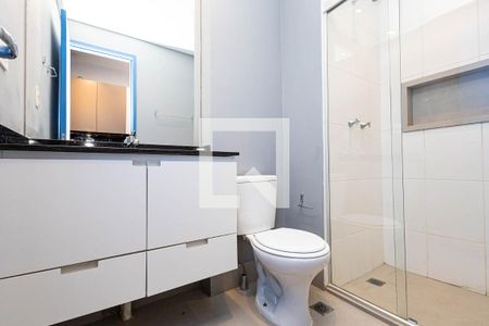 Banheiro de kitnet/studio à venda com 1 quarto, 28m² em Consolação, São Paulo