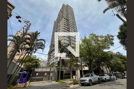 Fachada de apartamento à venda com 1 quarto, 38m² em Campo Belo, São Paulo