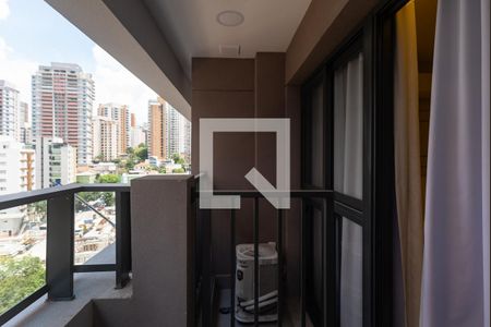 Varanda de kitnet/studio para alugar com 1 quarto, 25m² em Perdizes, São Paulo