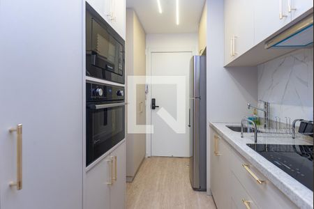 Cozinha de kitnet/studio para alugar com 1 quarto, 25m² em Perdizes, São Paulo