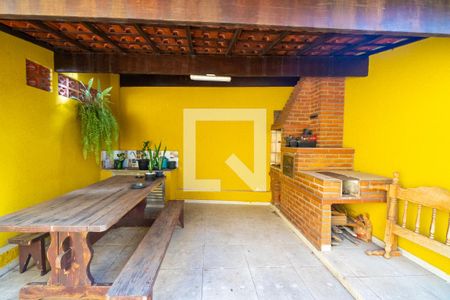 Churrasqueira de casa para alugar com 2 quartos, 70m² em Vila Campestre, São Paulo