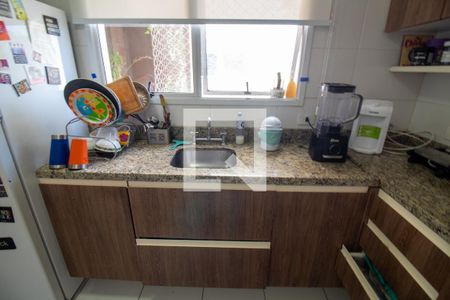 Cozinha de apartamento à venda com 3 quartos, 105m² em Jardim Caravelas, São Paulo