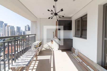 Varanda da Sala de apartamento à venda com 2 quartos, 73m² em Butantã, São Paulo