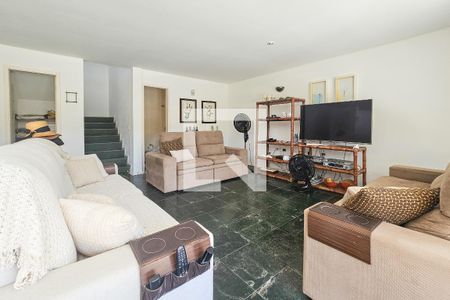 Sala de apartamento para alugar com 4 quartos, 350m² em Jardim Acapulco, Guarujá