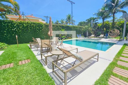 Área de Lazer privativa de apartamento para alugar com 4 quartos, 350m² em Jardim Acapulco, Guarujá
