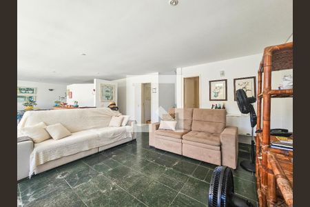 Sala de apartamento para alugar com 4 quartos, 350m² em Jardim Acapulco, Guarujá