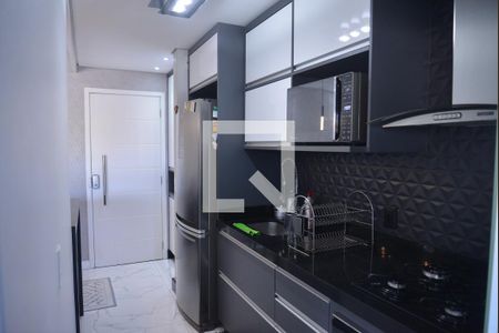 Cozinha de apartamento à venda com 2 quartos, 63m² em Silveira, Santo André