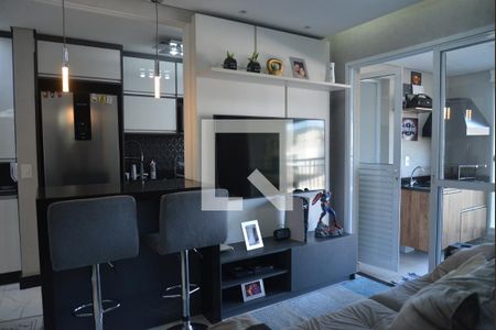 Sala de apartamento à venda com 2 quartos, 63m² em Silveira, Santo André
