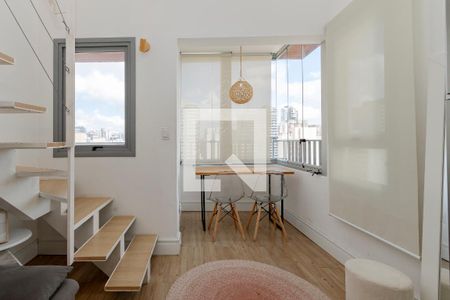 Sala de apartamento para alugar com 1 quarto, 30m² em Jardim das Acacias, São Paulo