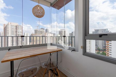 Sala de apartamento para alugar com 1 quarto, 30m² em Jardim das Acacias, São Paulo