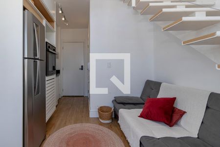 Sala de apartamento para alugar com 1 quarto, 30m² em Jardim das Acacias, São Paulo