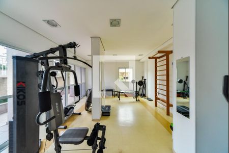 Área comum - Academia de apartamento à venda com 3 quartos, 58m² em Ferrazópolis, São Bernardo do Campo