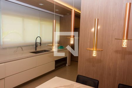 Cozinha de apartamento para alugar com 3 quartos, 233m² em Campo Grande, São Paulo