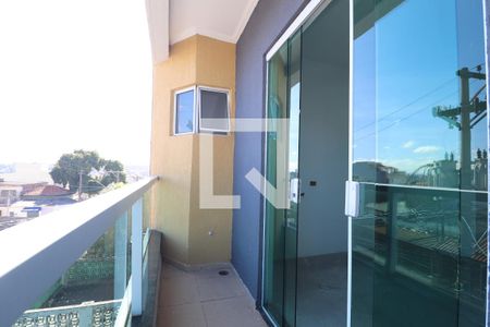 Varanda da Sala de apartamento à venda com 3 quartos, 94m² em Vila Clarice, Santo André