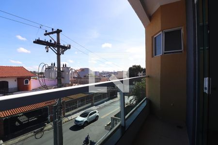 Varanda da Sala de apartamento à venda com 3 quartos, 94m² em Vila Clarice, Santo André