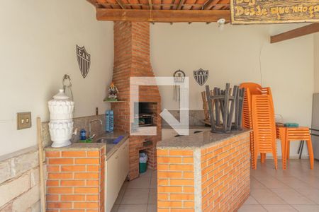 Área comum de casa à venda com 5 quartos, 360m² em Parque Sao Joao Batista, Belo Horizonte