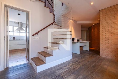 Sala  de apartamento à venda com 2 quartos, 190m² em Vila Madalena, São Paulo