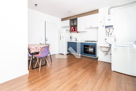 Sala/Cozinha de apartamento à venda com 2 quartos, 37m² em Água Branca, São Paulo