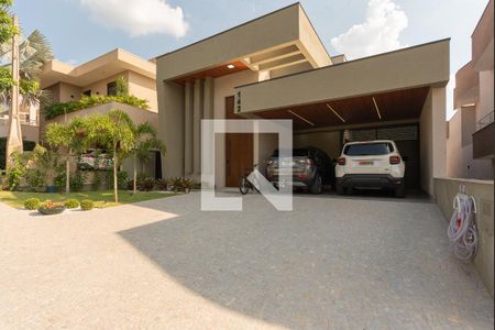 Fachada - Geral de casa de condomínio à venda com 4 quartos, 225m² em Swiss Park, Campinas